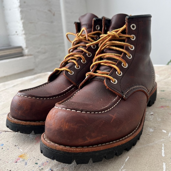 Red Wings Roughneck Boot / BRIAR / Size 10 D - Picture 9 of 10